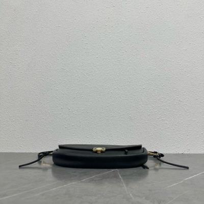 wholesale quality celine halfmoon bag 103737 black